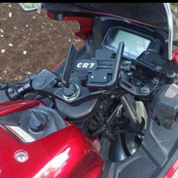 tempat hp/holder Hp + casan hp di motor