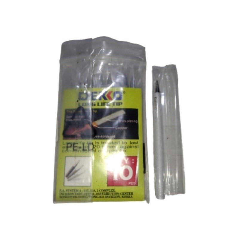 UJUNG / MATA SOLDER DEKKO 60WATT KOREA KRISTAL SOLDERING TIP