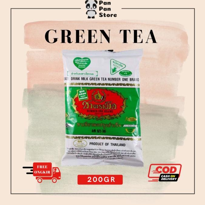 

Big Sale - Greentea Thailand teh hijau Chatramue 200gr