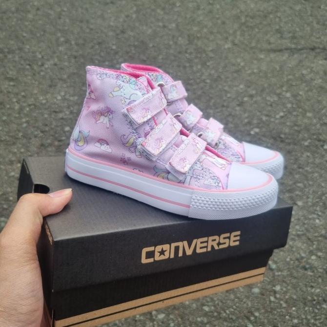 Sepatu Anak Perempuan TK SD Motif Unicorn Kuda Pony