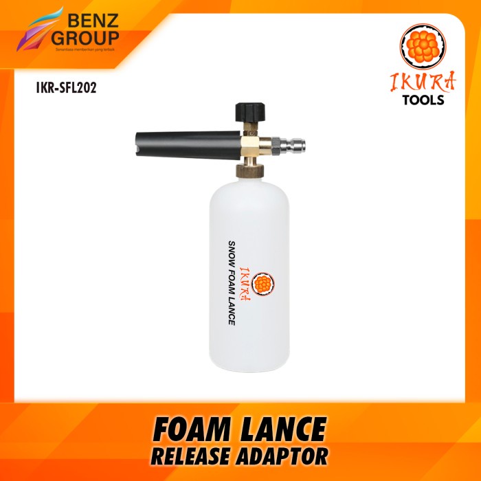 FOAM LANCE QUICK RELEASE IKURA SNOW FOAMLANCE COUPLER JET CLEANER