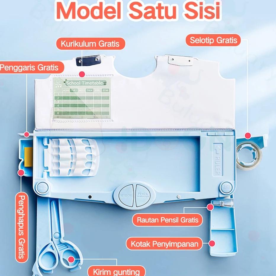 

Idoon Kotak Sil Anak Kotak Sil Mutifungsi Storage Box Cil Case Untuk Anak Dengan Rautan Kapasitas