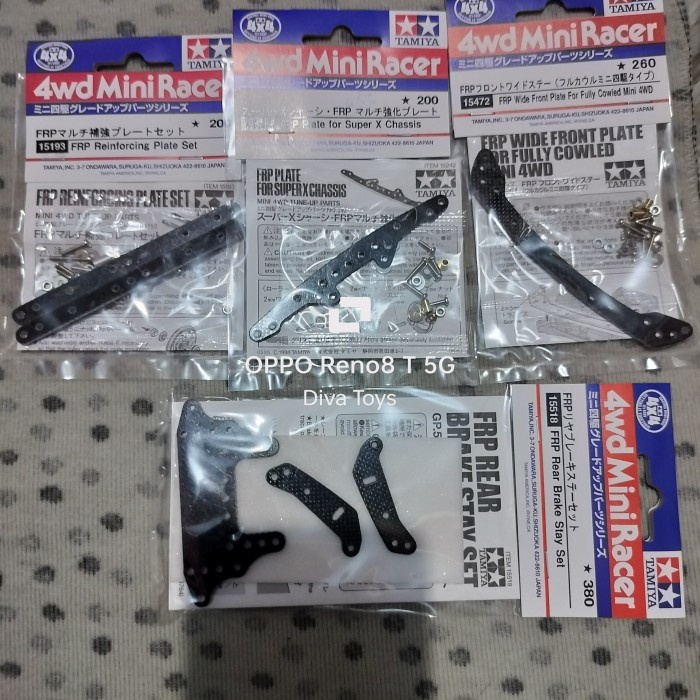 Tamiya Paket Frp Sfm Fma Side Damper Full Original Tamiya ( Paket A )