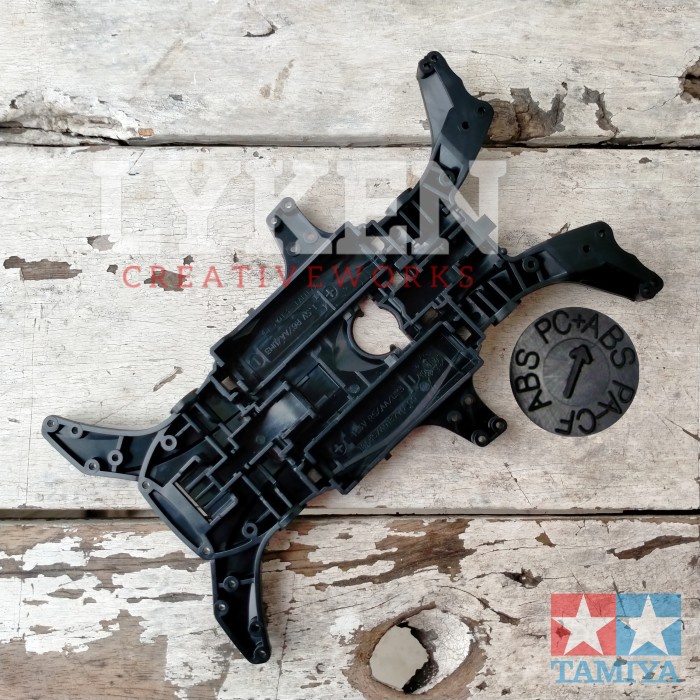 Tamiya Original Ma Chassis Reinforced Pc-Abs Black