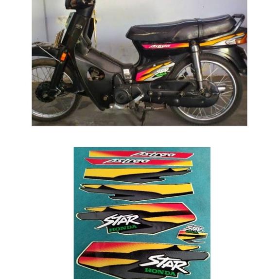Big Sale Lis Striping Sticker Standar Stiker Astrea Star 97 Diskom