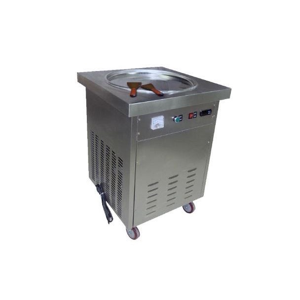 FOMAC ICR-PF1R MESIN PAN FRY ICE CREAM/ROLL ICE CREAM/ES KRIM GULUNG