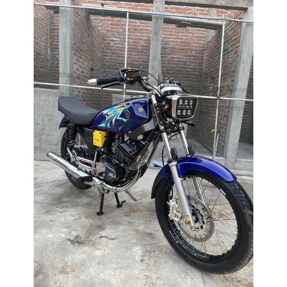 Promo Akhir Tahun Striping Stiker Rx King 2006 Biru Hologram Crom Pelangi Diskom