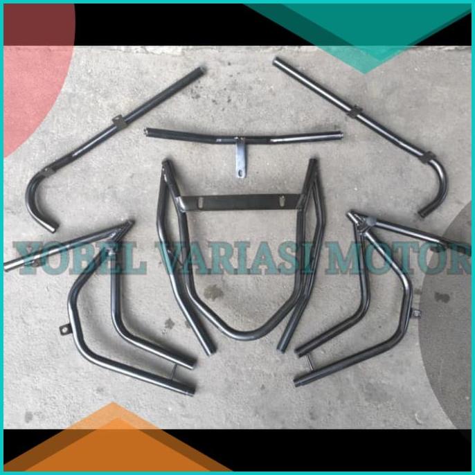 TUBULAR BODY GUARD FRAME HONDA BEAT STREET BEAT NEW 2020 + LAMPU SOROT
