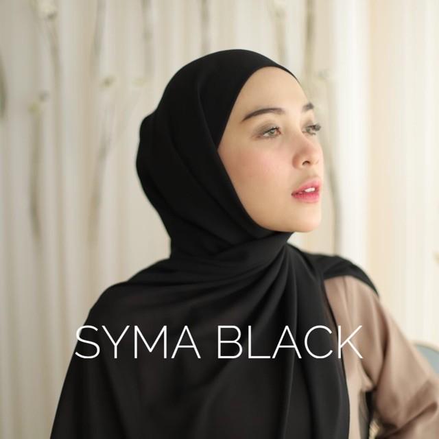 BISA COD - SYMA PASHMINA INSTAN 2 IN 1 (WITH INNER)