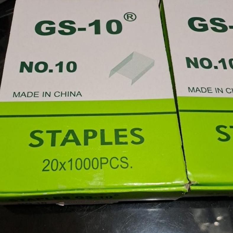

Produk Baru Isi Staples No 10 Merk Gs Kualitas Setara Joyko Dan Zrm( 18000)Hrg Promo