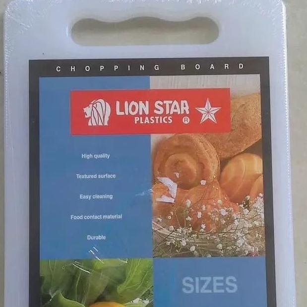 Terbaru - Talenan Lion Star XL Talenan Besar Tebal Jumbo Plastik Chopping Board
