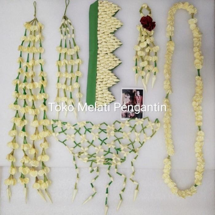 BISA COD - BUNGA RONCE MELATI PENGANTIN IMITASI PALSU SUNDA SIGER
