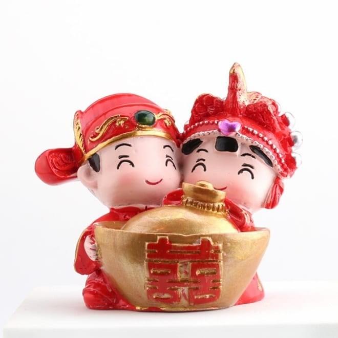 BISA COD - BONEKA SHUANG XI/WEDDING/SANGJIT/COUPLE/PENGANTIN/MERIT/NIKAH/KAWINAN