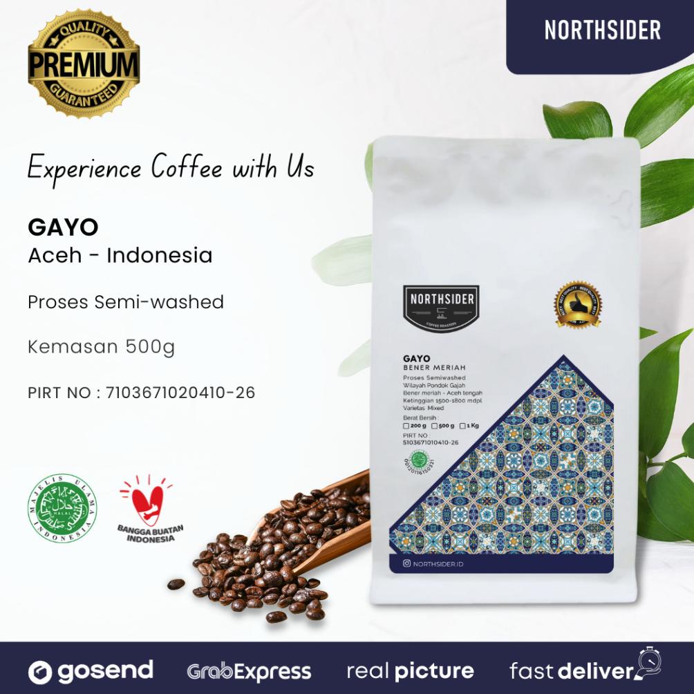 

Northsider Kopi arabika Gayo semiwashed coffee 500g