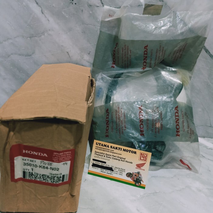 Key Set Cbr250Rr Ori , Kunci Kontak Cbr 250Rr 35010-K64-N00