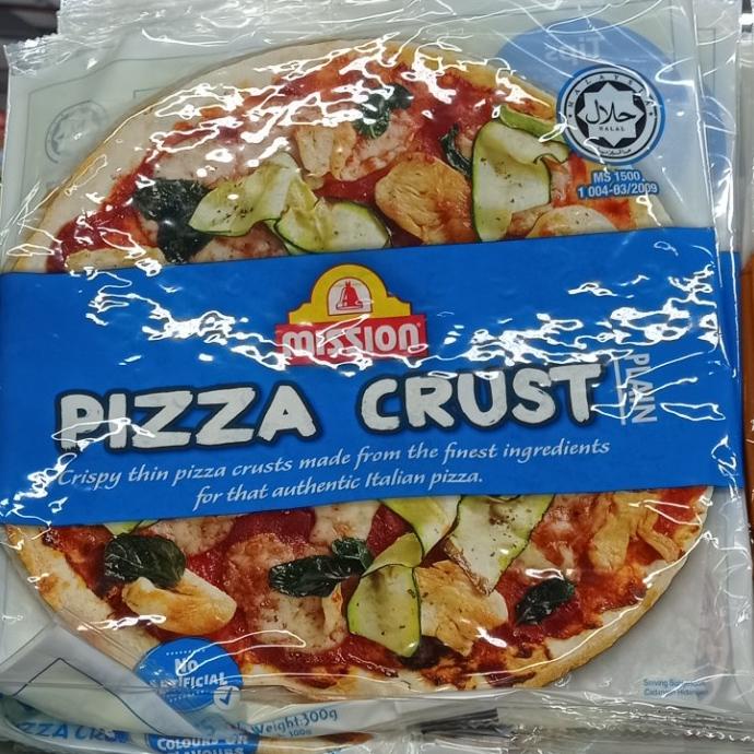 

] mission pizza crust original 300gr