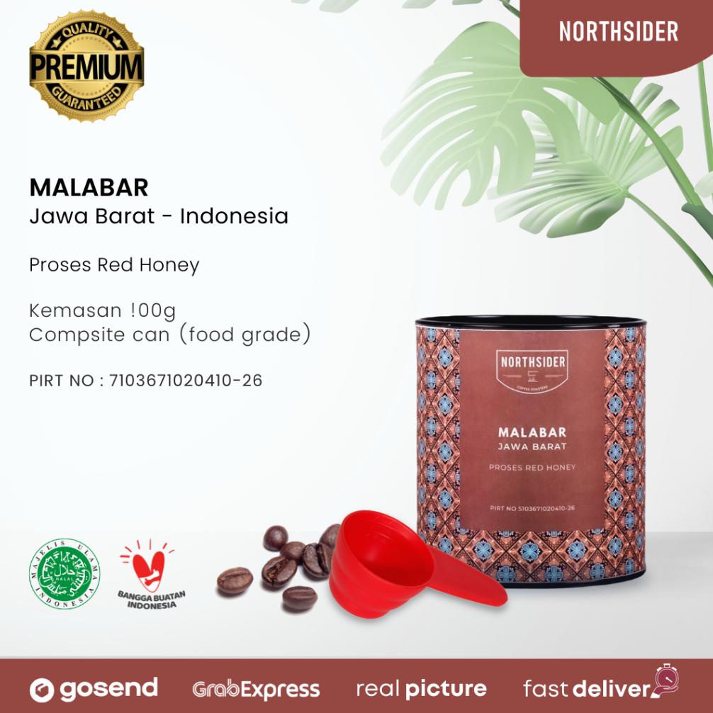 

Northsider Kopi Arabika Java Malabar Red Honey coffee 100g