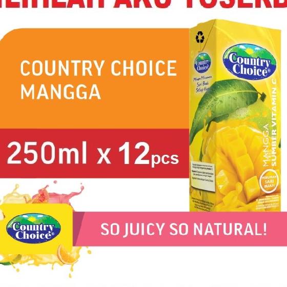 

Country Choice Mango Jus Mangga 250 Ml - ( Harga 12 Pcs )