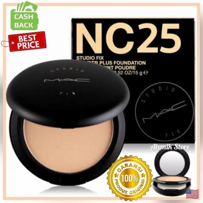 Mac Studio Fix Plus Foundation Powder Nc 25 Usa Bedak Foundation Mac