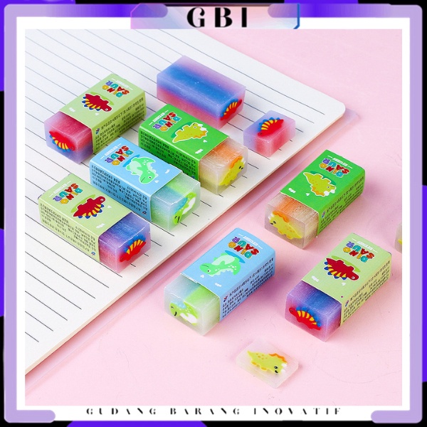 

GBI Penghapus Karakter Dinosaurus Penghapus Pensil Motif Buah Fruits Eraser Sweet Eraser Anak Sekolah Karakter Dino Hapusan Sekolah Korean Style