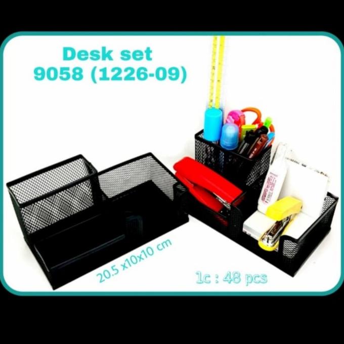 

desk set Jaring - Rak Alat Tulis Kantor Besi