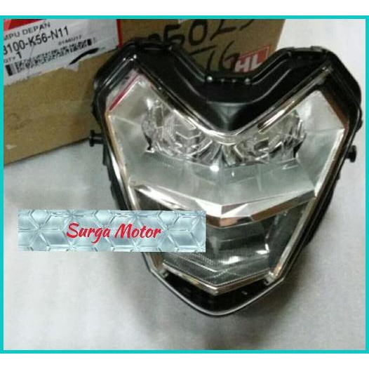 Headlamp reflektor Supra GTR150 . Lampu depan Supra GTR 150 ORI HONDA