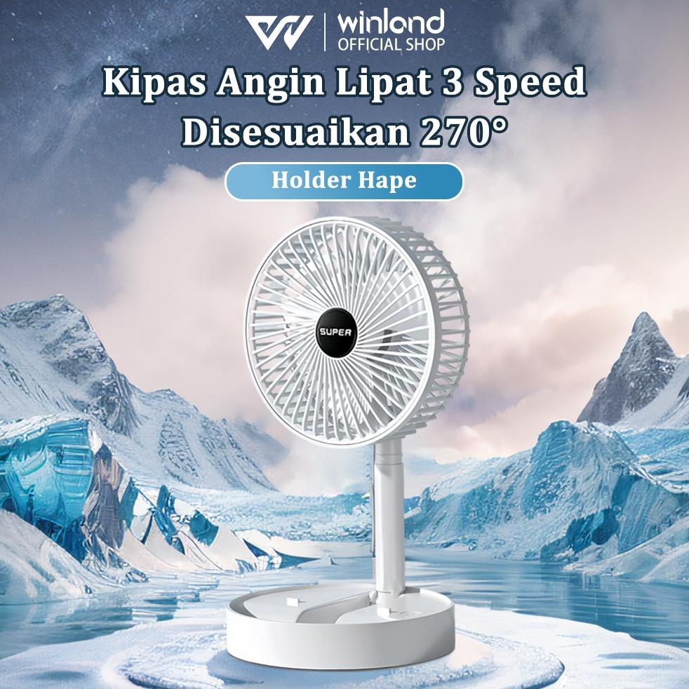 new WINLAND Kipas angin portable besar Kipas Lipat/kipas angin berdiri /kipas angin mini Portable Bi