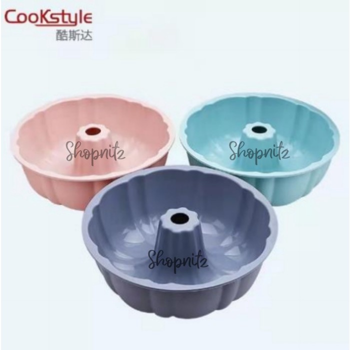Loyang Silikon Loyang Pudding Loyang Puding Coklat Kue Silicone Bundt