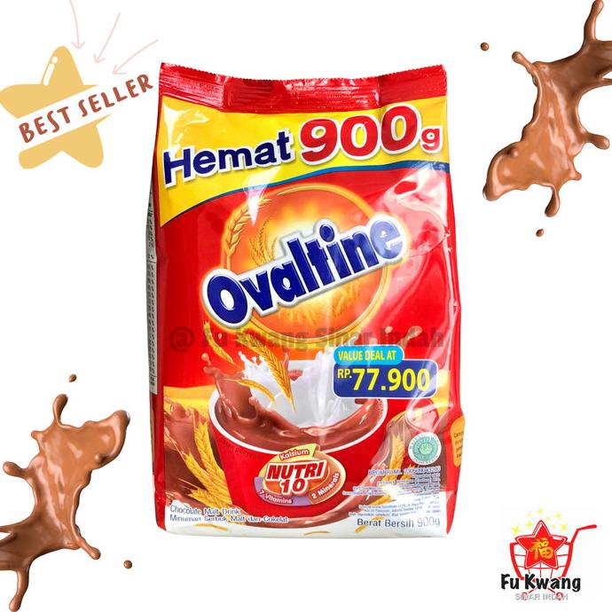 

cusss order] Ovaltine Classic Chocolate Choco Malt Susu Bubuk Cokelat Coklat 900 g