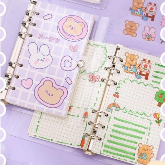 

Buku Notebook Lucu,Buku Diary Anak,Buku Catatan Kecil,Buku Binder A6