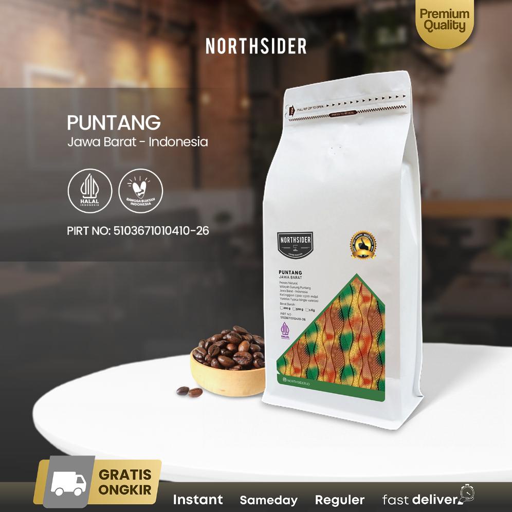 

Northsider Kopi arabika Gunung Puntang Natural coffee 1Kg