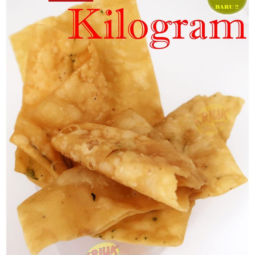 

Keripik Kulit Pangsit Rasa Bawang ( 1 Kg )