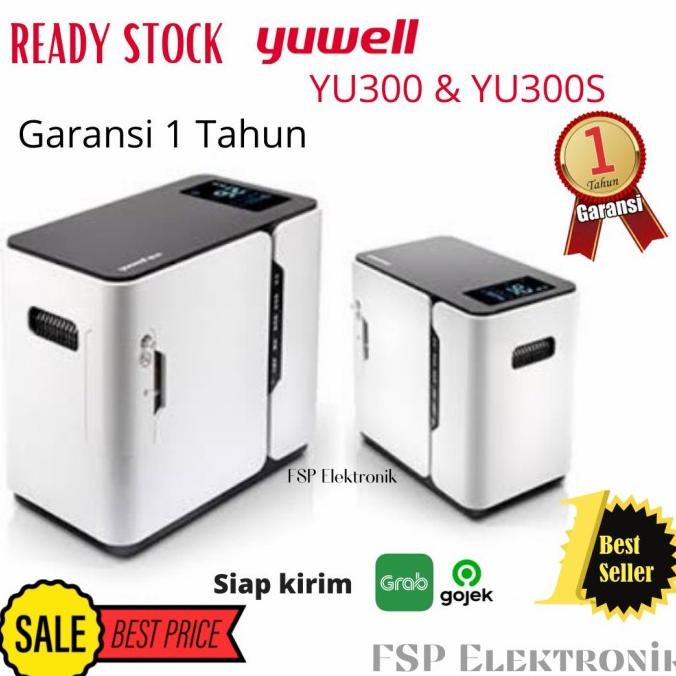 Yuwell YU300/YU300S Home Care Oxygen Concentrator Oksigen Konsentrator