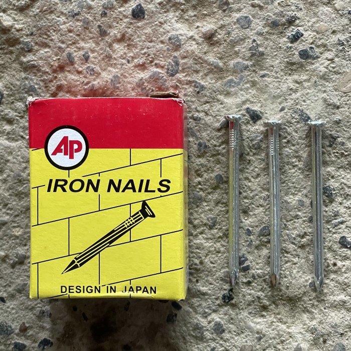 Paku Beton 3 inch AP Putih Paku Tembok 7cm