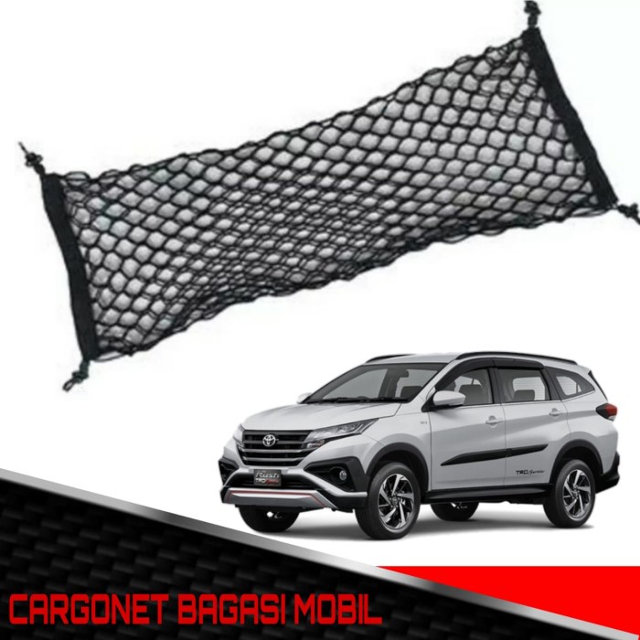 Terbaru Cargo Net Jaring Bagasi Double Mobil Toyota Rush Garansi