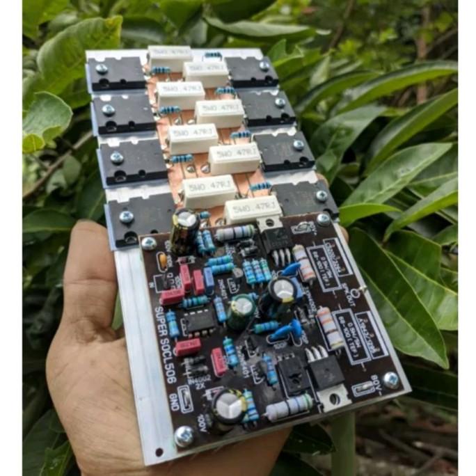 Kit Amplifier Socl 506 + 1 Tr Tef 4 Set Final. Mono Kualitas Premium