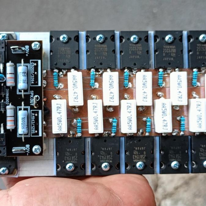 Power Amplifier Socl 506 Tef 5 Set Finnal  Kualitas Premium