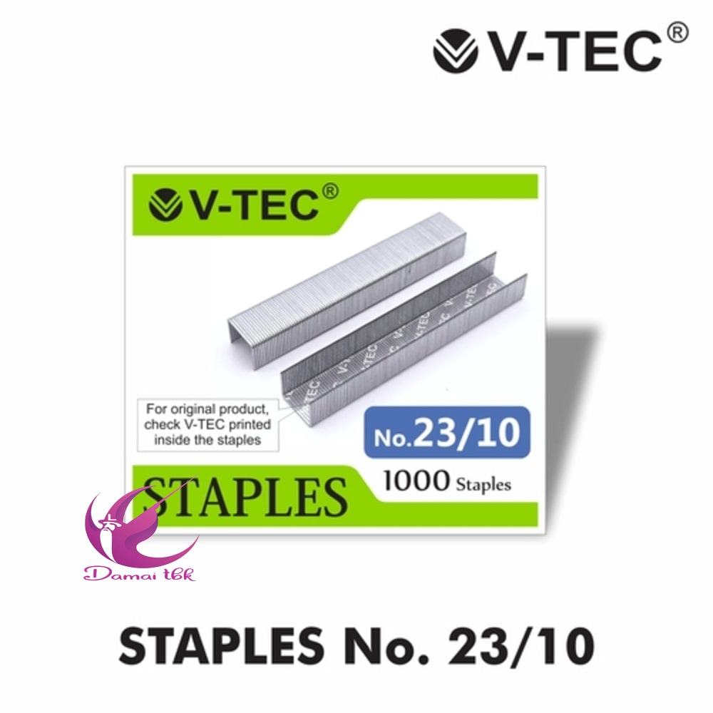 

Isi Staples 23/10 Refill Stapler 23/10 V-TEC NIECES NO. 23/10