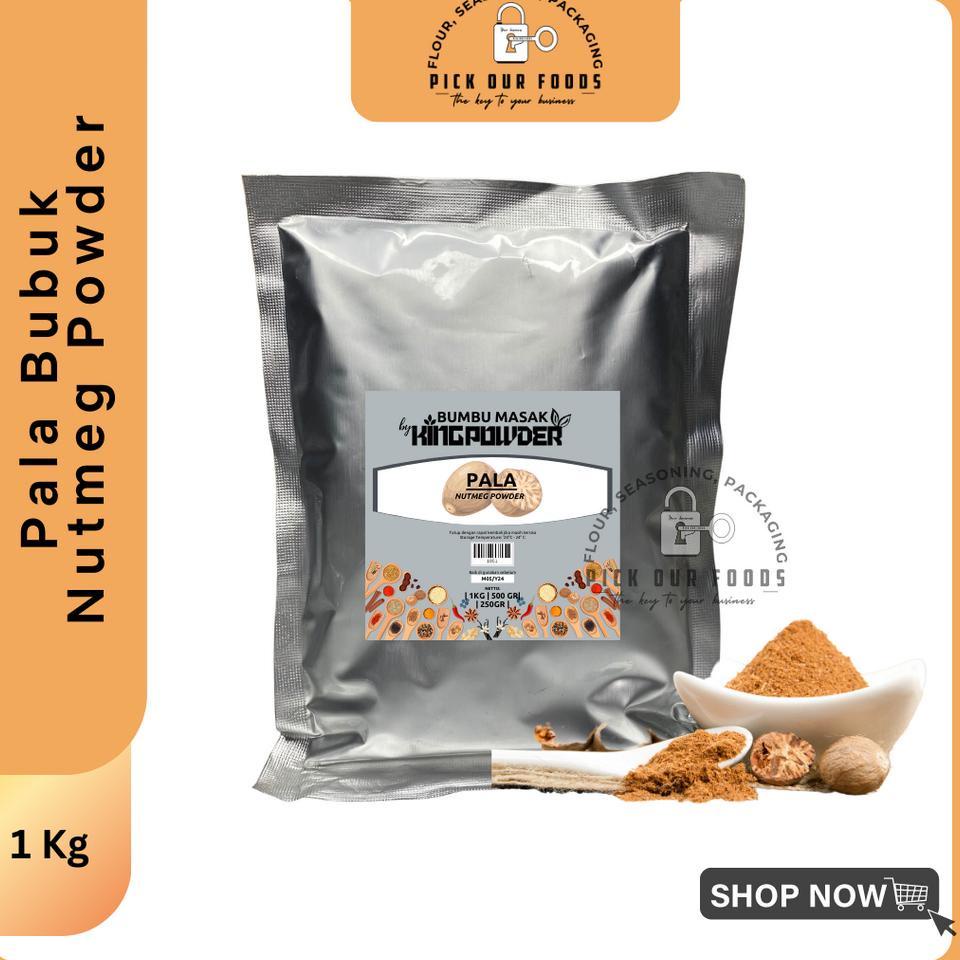

Pala Bubuk 1 Kg / Nutmeg Powder 1000 Gram / Pala Bubuk 1Kg