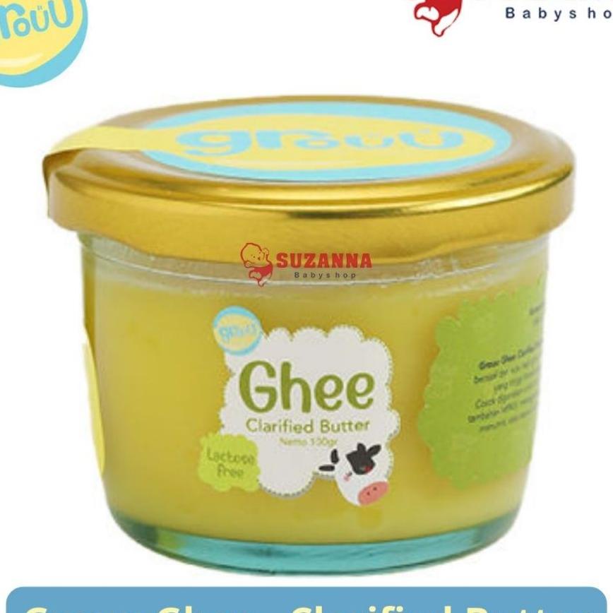 

Grouu Ghee - Clarified Butter/Mentega Mpasi Bayi & Anak
