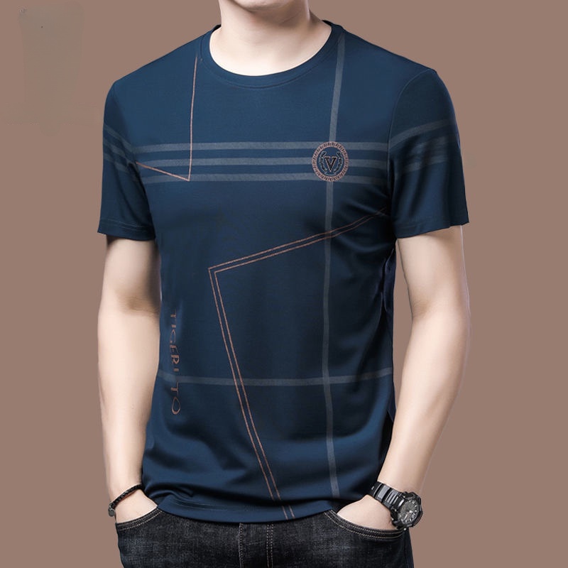 Kaos Pria Dewasa Terbaru 2023 Distro Keren Baju Santai Lengan Pendek Brand Kece Seharihari Anak Tshi