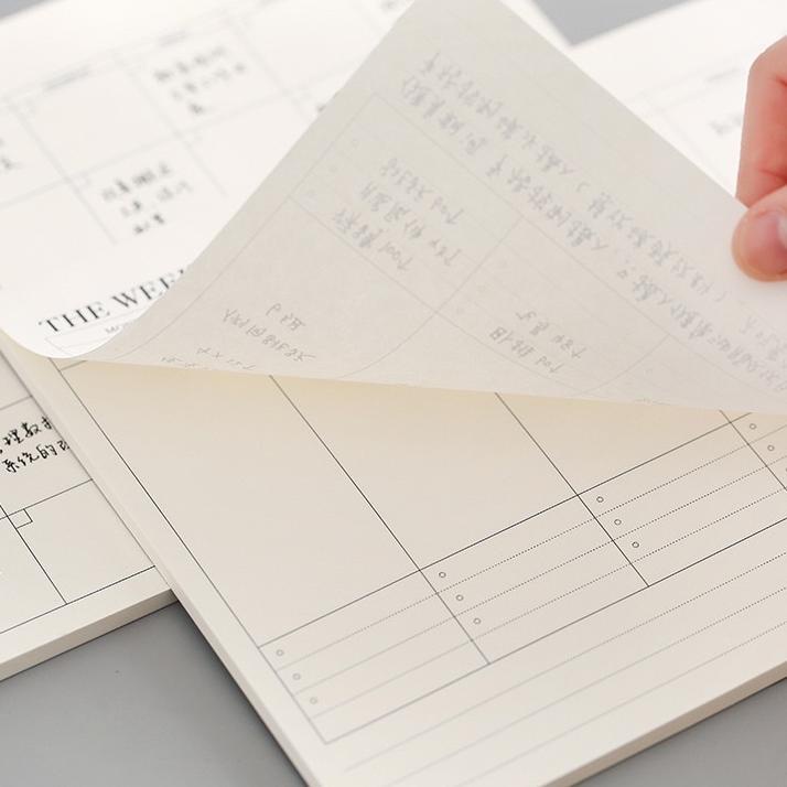 

Little Daisy | Weekly Monthly Planner Memopad / Stiy Notes