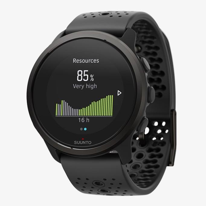 SUUNTO 5 PEAK ALL BLACK SS050888000 Jam Unisex Smartwatch Original