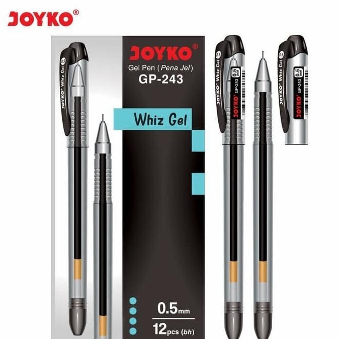 

Diskon !!! Januari Termurah Gel Pen / Pulpen / Pena Joyko Gp-243 / Whiz Gel / 0.5 Mm 1Pack / 12Pcs - Siap Kirim