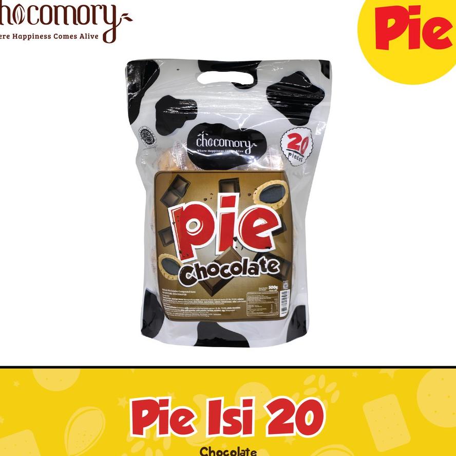 

Pie Chocomory Isi 20 Pcs All Variant | Tirasusu Coklat Cookies And Cream | Makanan Sna Jajanan Oleh Oleh Bandung