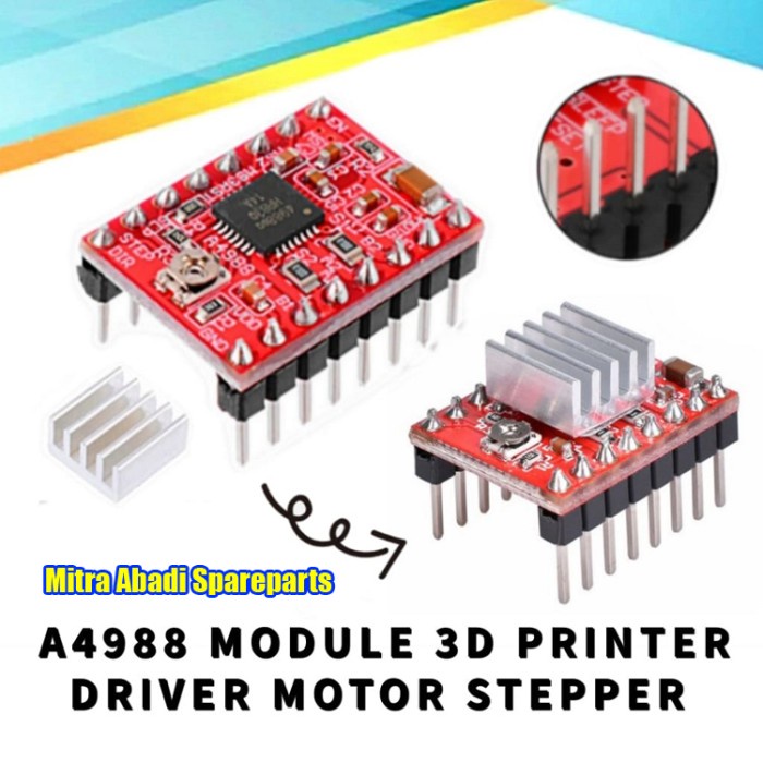 A4988 MODULE 3D PRINTER Driver Motor Stepper