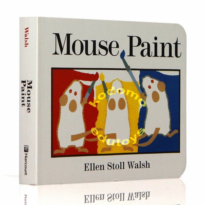 

Populer Mouse Paint ard okby Ellen Stoll Walsh, Buku Import Anak