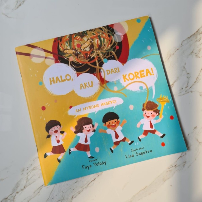 

Jual!! buku cerita anak tomo kids ok - halo aku dari korea