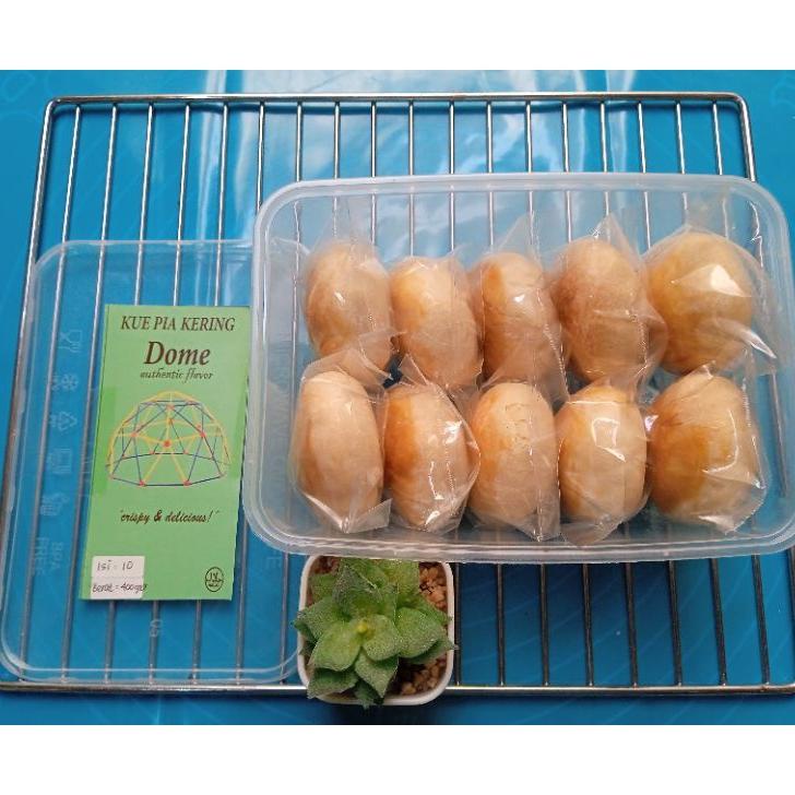 

Kue Pia Dome Kacang Hijau Isi 10 Pcs Netto 400 Gr