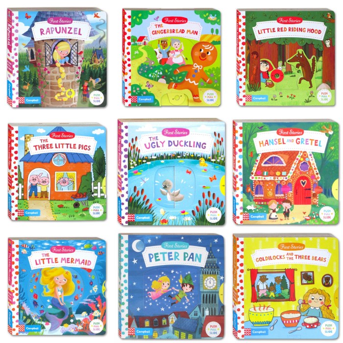 

Disc!! My Busy Campbell First Stories - push pull slide ard ok